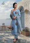 Butterfly Effect By T&M Linen Jari Printed Embroidery Dress Material Suppliers In India